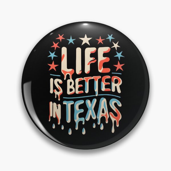 Item preview, Life Is Better In Texas, Colorful Designed  designed and sold by RiffRaffGraffix.