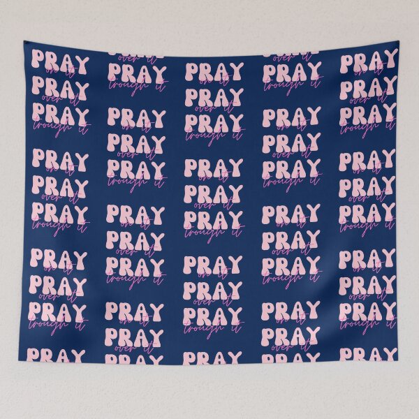 Item preview, Pray on it Inspirational designed and sold by Faith & Joy by Lulu.