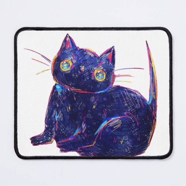 Item preview, Colourful cat designed and sold by Lemonade-Cat.