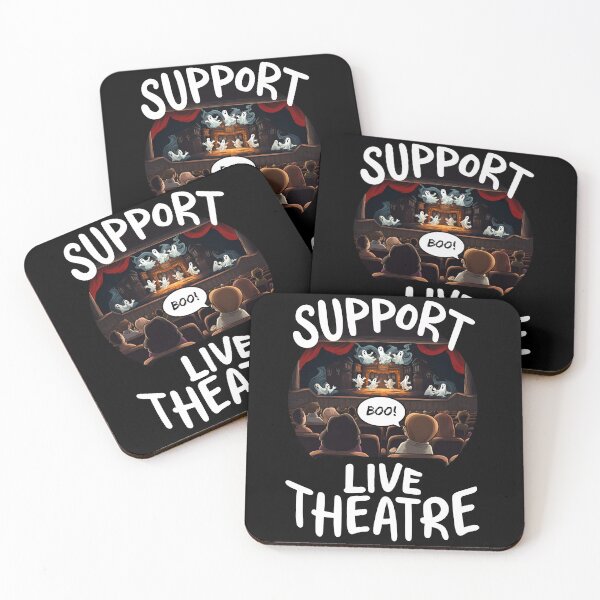 Item preview, Support Live Theatre - It's Dead designed and sold by goldentusk.