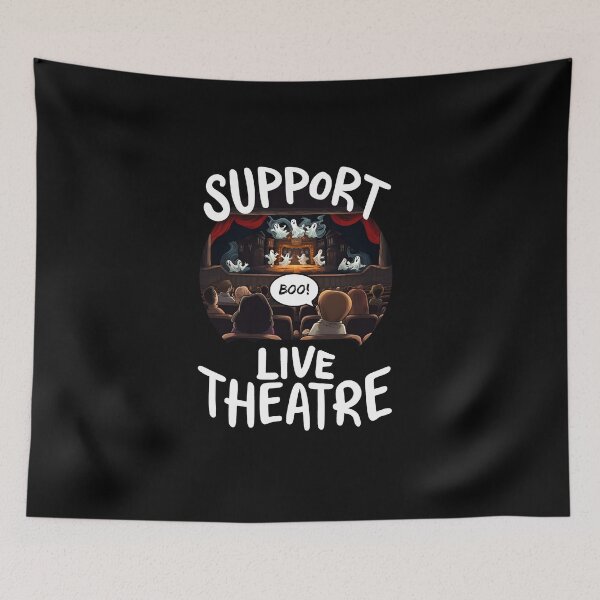 Item preview, Support Live Theatre - It's Dead designed and sold by goldentusk.