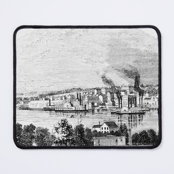 Item preview, East view of Keokuk designed and sold by Francespoppy.