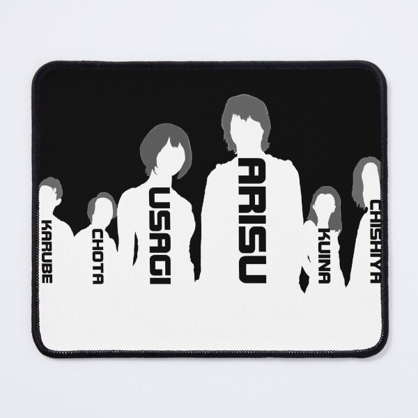 Item preview, alice in borderland 2 tv series Arisu Usagi Karube Chishiya Kuina Chota graphic design designed and sold by ironpalette.
