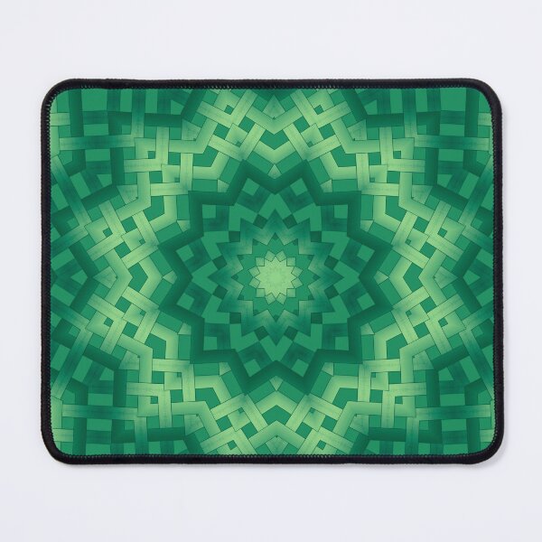 Item preview, Green basket weave designed and sold by fuzzyfox.