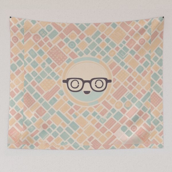 Item preview, Nerd Pattern designed and sold by LavaCreative.