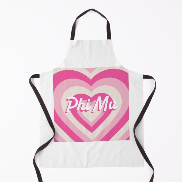 Item preview, Phi Mu Retro Heart designed and sold by Miriam Abramowitz.