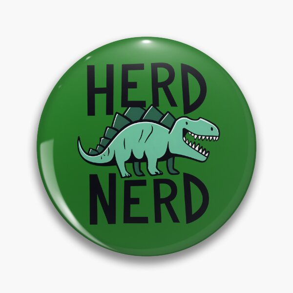 Item preview, Herd Nerd - Dinosaur Fan Group - Funny Dinosaur designed and sold by goldentusk.