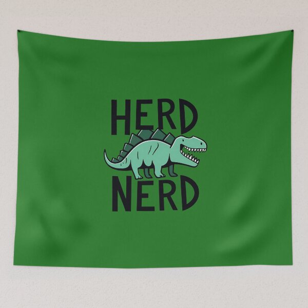 Item preview, Herd Nerd - Dinosaur Fan Group - Funny Dinosaur designed and sold by goldentusk.