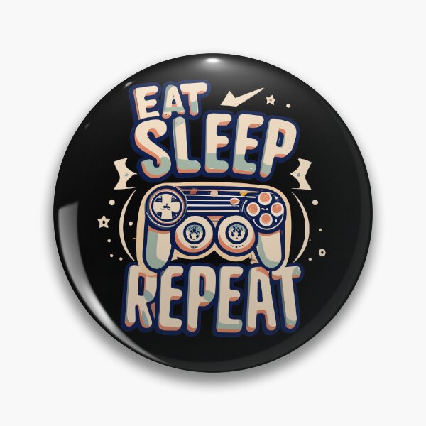 Item preview, Eat, Sleep, Game, Repeat designed and sold by PBE-Store.