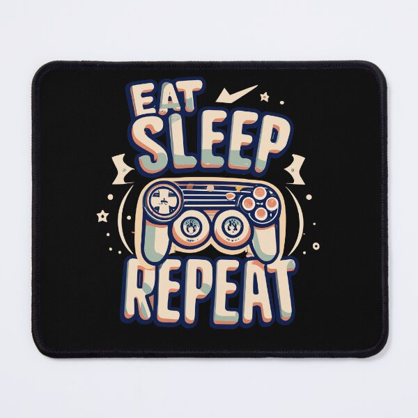 Item preview, Eat, Sleep, Game, Repeat designed and sold by PBE-Store.