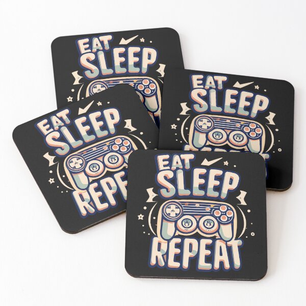 Item preview, Eat, Sleep, Game, Repeat designed and sold by PBE-Store.