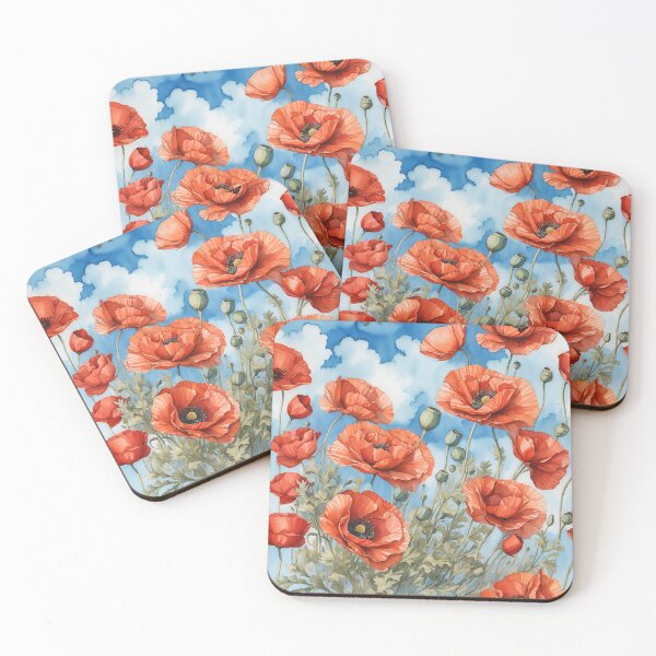 Item preview, Poppies designed and sold by RailtonArt.