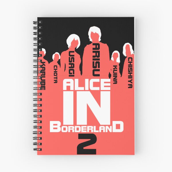Item preview, alice in borderland 2 tv series  Arisu Usagi Karube Chishiya Kuina Chota graphic design designed and sold by ironpalette.