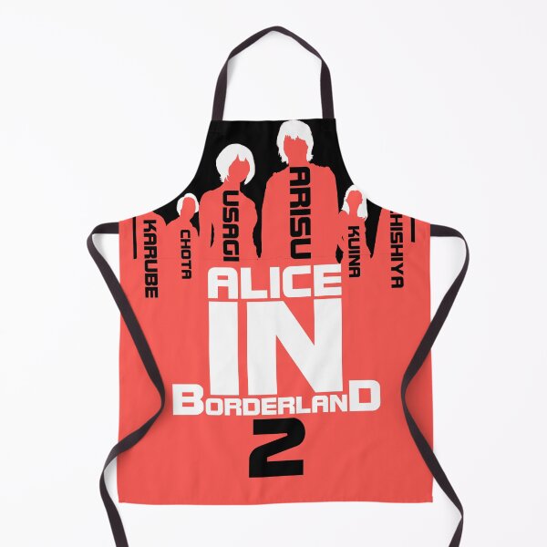 Item preview, alice in borderland 2 tv series Arisu Usagi Karube Chishiya Kuina Chota graphic design designed and sold by ironpalette.