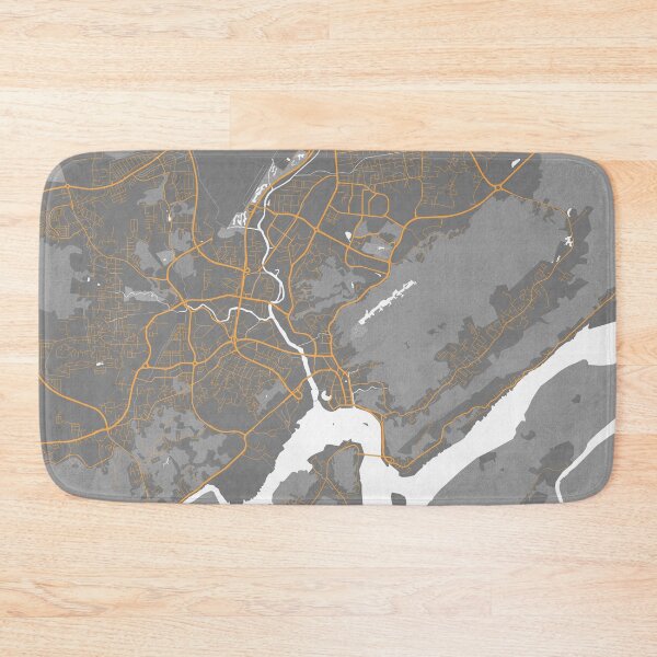 Item preview, Bandar Seri Begawan City Map of Brunei - Bauhaus designed and sold by deMAP.