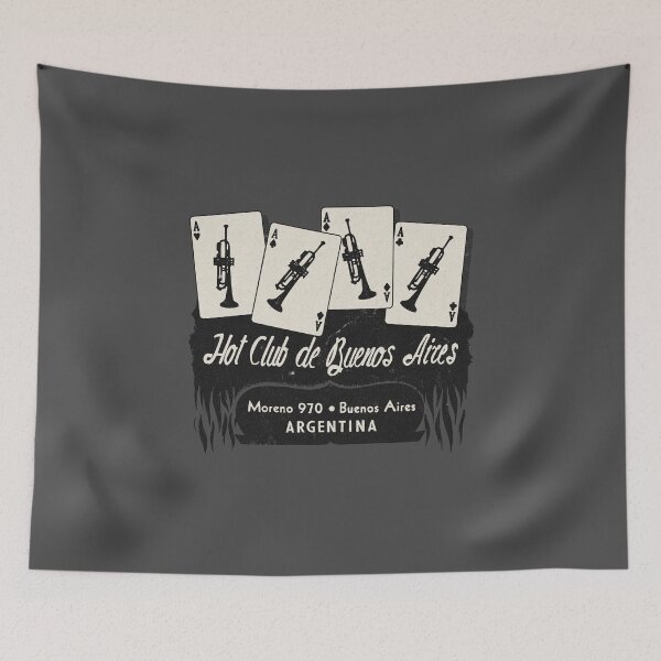 Item preview, Vintage Buenos Aires Argentina Jazz Club designed and sold by Kujo Dangerous Vintage.