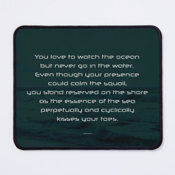 Item preview, You Love To Watch The Ocean designed and sold by LaLovelorn.