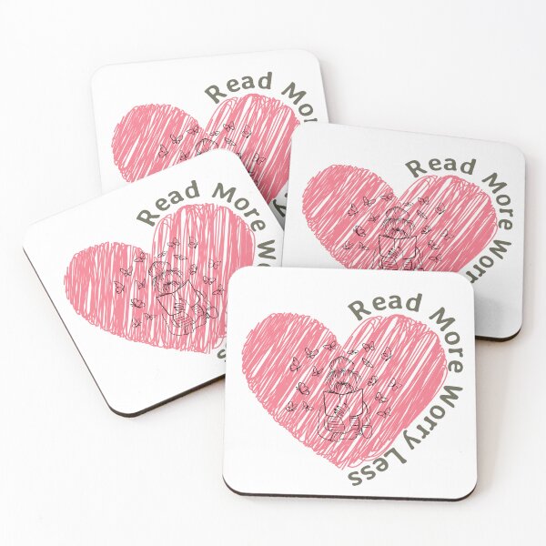 Item preview, Read More Worry Less designed and sold by Wiss2Arts.