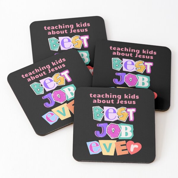 Item preview, Best Job Ever Teaching Kids Inspirational designed and sold by Faith & Joy by Lulu.