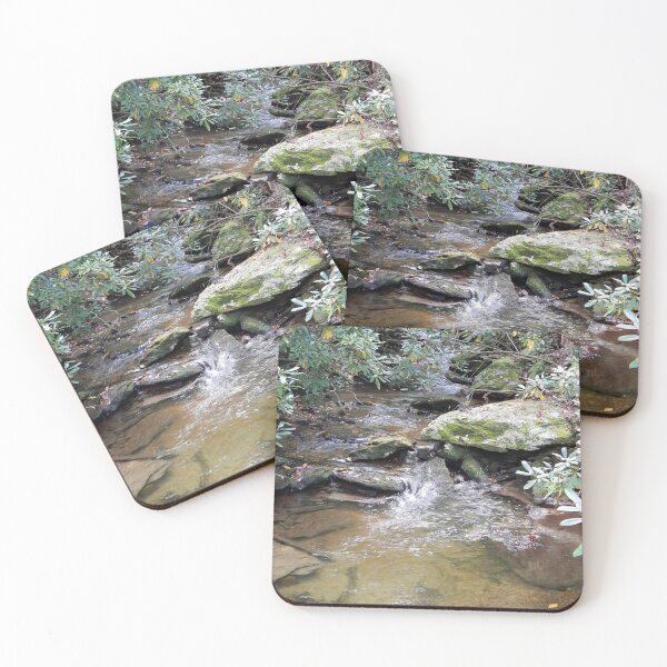 Item preview, Mountain Stream Surrounded by Rhodadendrons  designed and sold by gistinker.