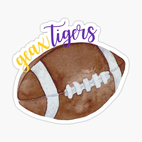Item preview, LSU game day sticker designed and sold by laurenbrasfield.