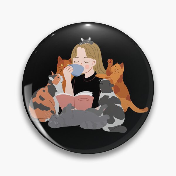 Item preview, Reading with cats designed and sold by AleviryMayoral.