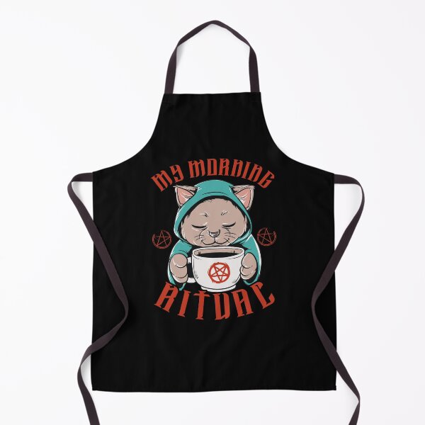 Item preview, Morning Ritual Satanic Coffee Drinker designed and sold by Printed-Memes.