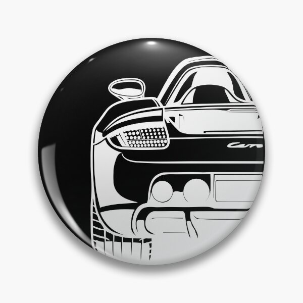 Item preview, Carrera GT Profile (white) designed and sold by Throttle & Threads.