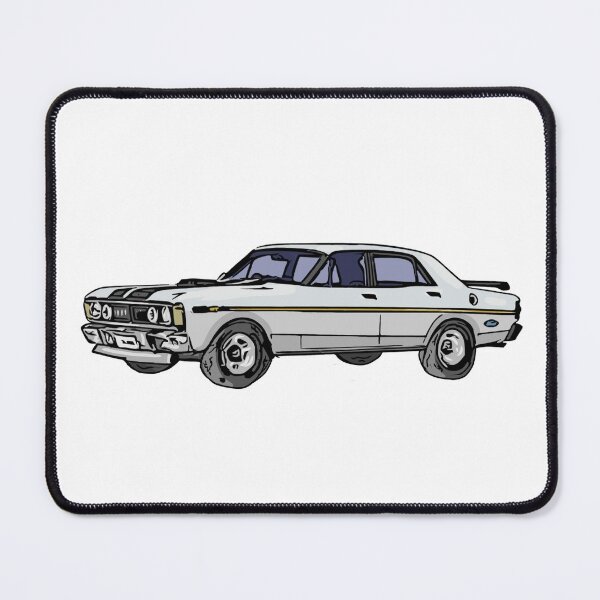 Item preview, Ford falcon ultra white xy gt car designed and sold by Artbychb.