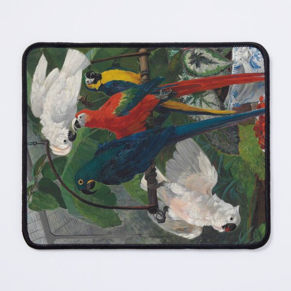 Item preview, Parrots in a Tropical Glasshouse by Filippo Palizzi designed and sold by Amanda1775.