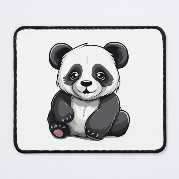 Item preview, Artistic Style Cute Panda Bear Cartoon Panda Baby Panda Sticker, wall arts, Art Prints and More designed and sold by Kevin Lou.