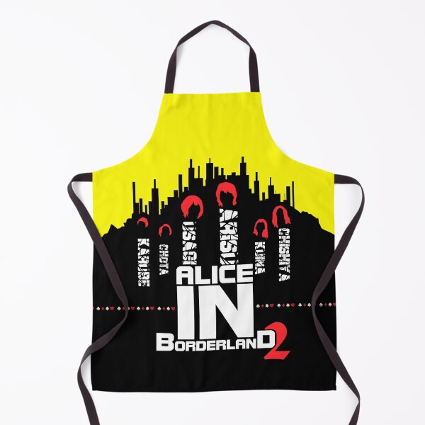 Item preview, alice in borderland 2 tv series Arisu Usagi Karube Chishiya Kuina Chota graphic design designed and sold by ironpalette.