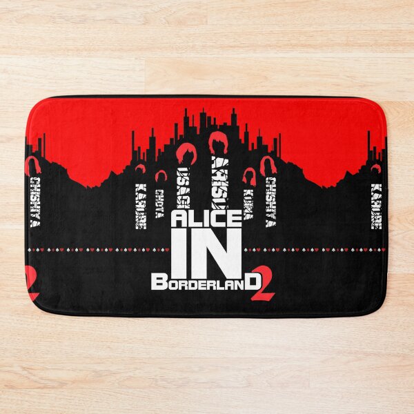 Item preview, alice in borderland 2 tv series  Arisu Usagi Karube Chishiya Kuina Chota graphic design designed and sold by ironpalette.