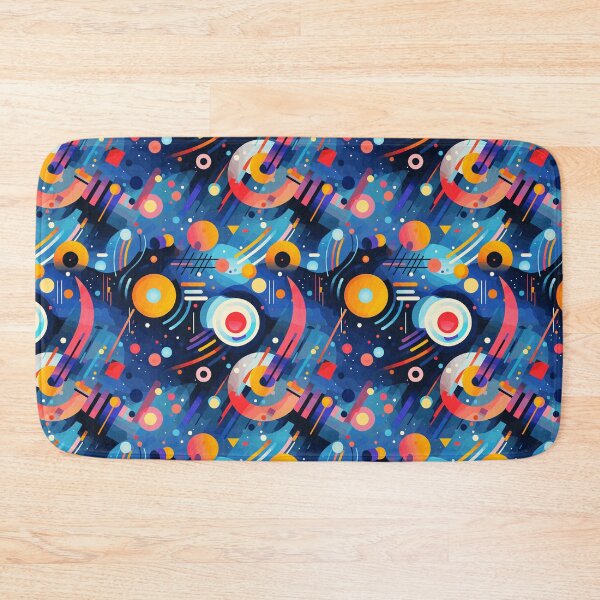 Item preview, Abstract Expressionist Colorful Shapes Pattern designed and sold by ShantyShawn.