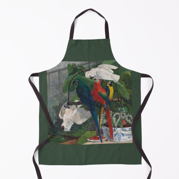 Item preview, Parrots in a Tropical Glasshouse by Filippo Palizzi designed and sold by Amanda1775.