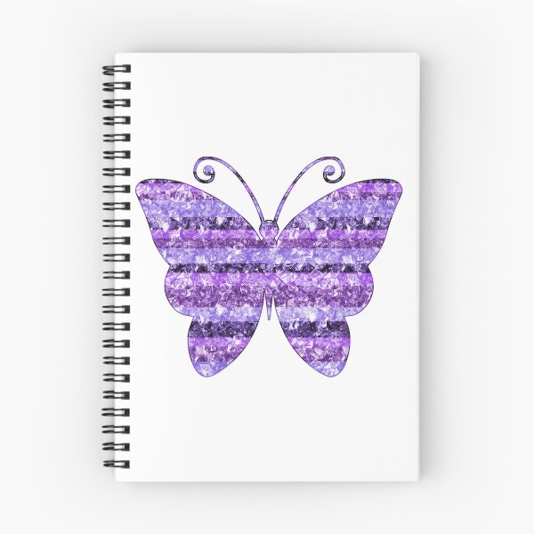 Item preview, Gems Purple Striped Butterfly Multi Product Styles designed and sold by sarahp77.