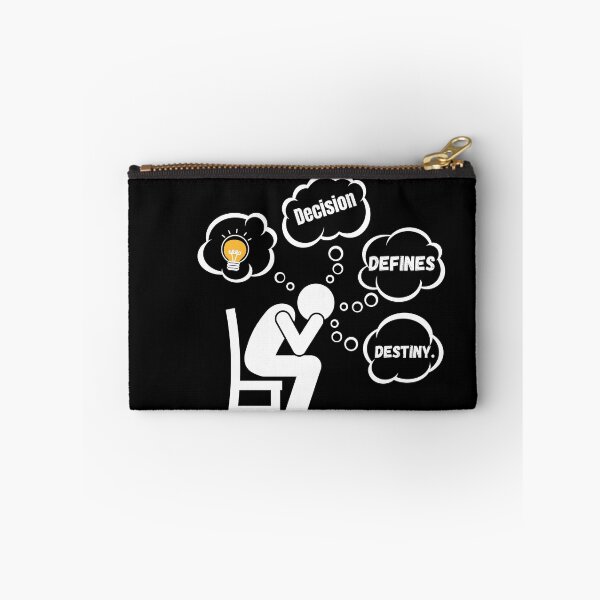 Item preview, decision defines destiny - motivational quotes designed and sold by vaggleTown.