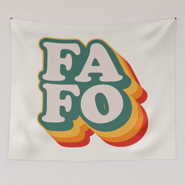 Item preview, FAFO designed and sold by Texterns.