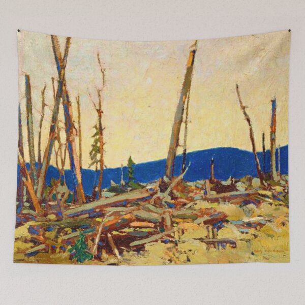 Item preview, Burnt Land (1915) by Tom Thomson. designed and sold by IORI-PROFILER.