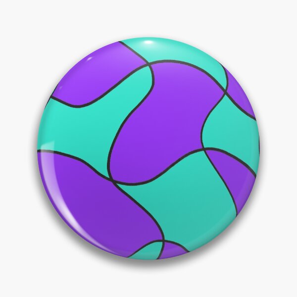 Artikelvorschau, Blaue violette Wellen entworfen und verkauft von Owl-Knee.