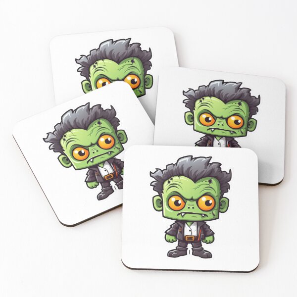 Item preview, Cute Frankenstein Monster Sticker designed and sold by NebNightsDesign.