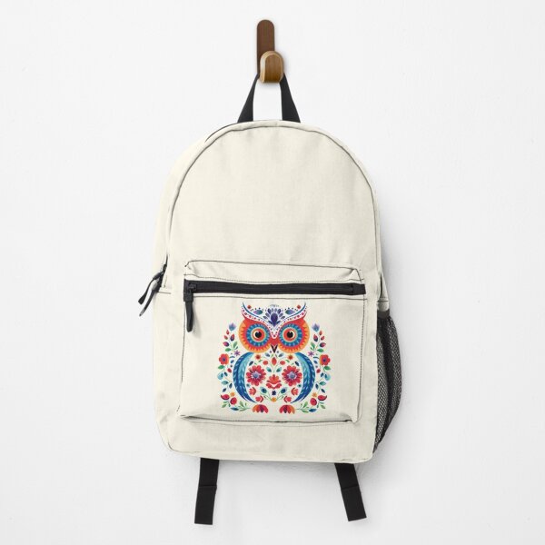 Item preview, Scandinavian Folk Art Animals - Scandinavian Owl designed and sold by khachiche.