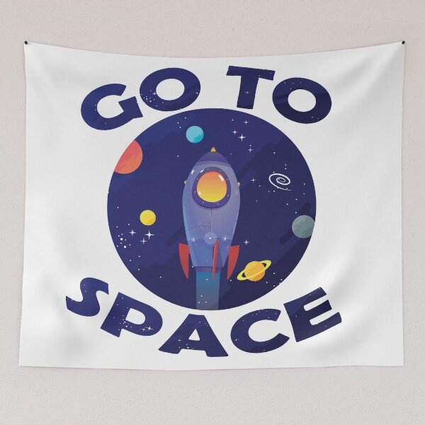 Item preview, go to space  designed and sold by RsomKhan.