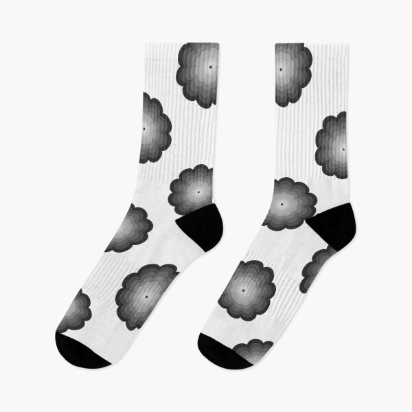 Item preview, Gray Flower Pattern designed and sold by Ana Gorozpe.
