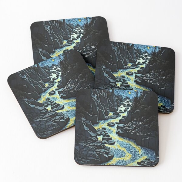 Item preview, Zarahemia Mountain Stream  designed and sold by OccultDreams.