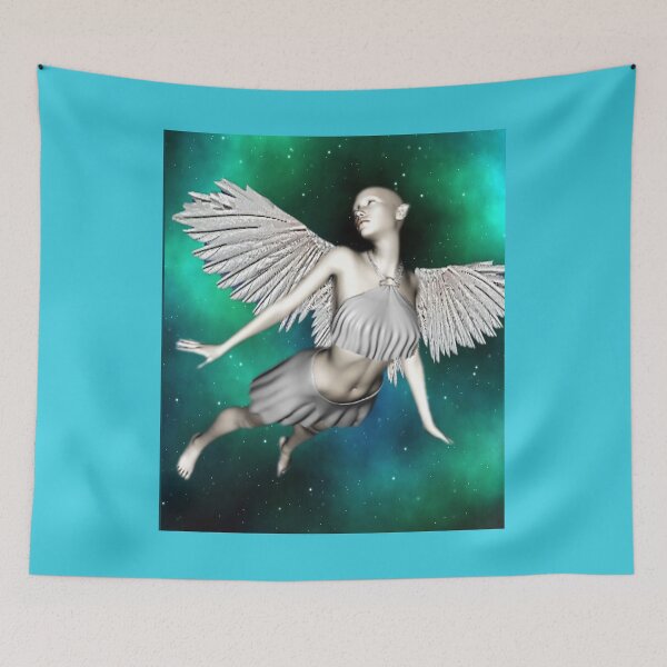 Item preview, Angel In a Green Atmosphere designed and sold by Patricia Brown.