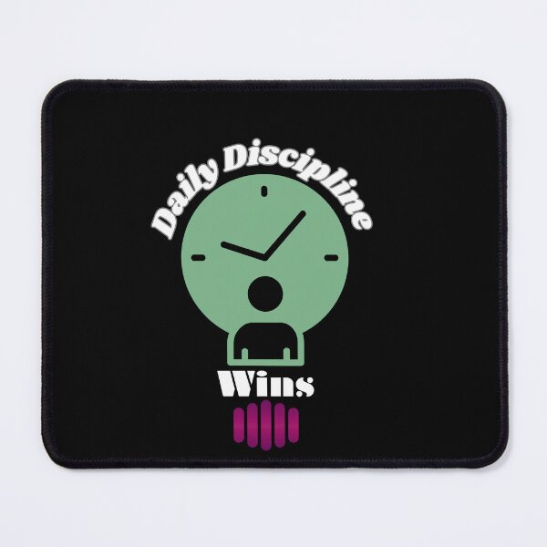 Item preview, Daily Discipline Wins -motivational quotes designed and sold by vaggleTown.