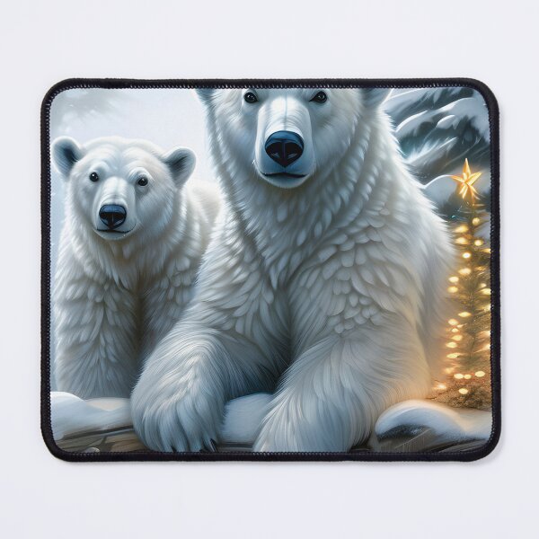 Item preview, Polar Bears' Christmas In The Woods designed and sold by machare.