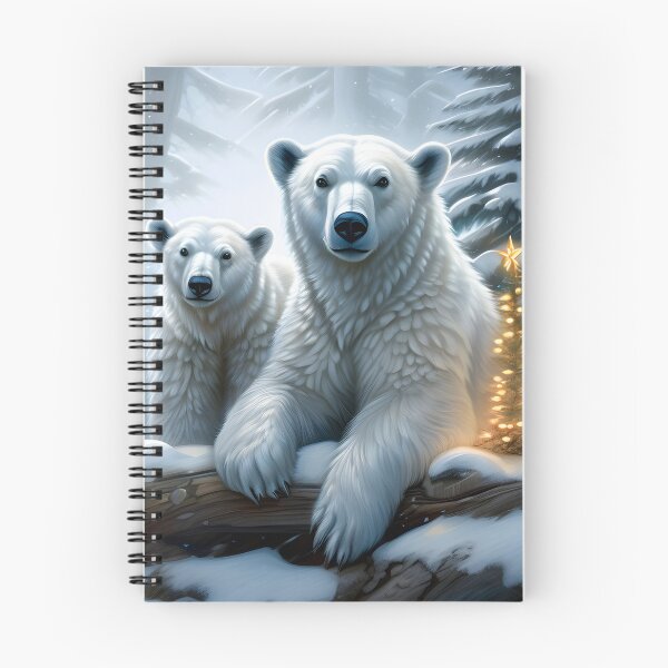 Item preview, Polar Bears' Christmas In The Woods designed and sold by machare.