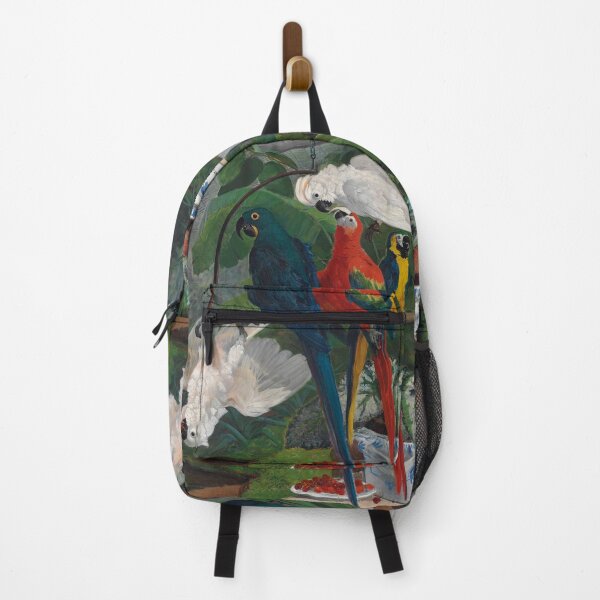 Item preview, Parrots in a Tropical Glasshouse by Filippo Palizzi designed and sold by Amanda1775.